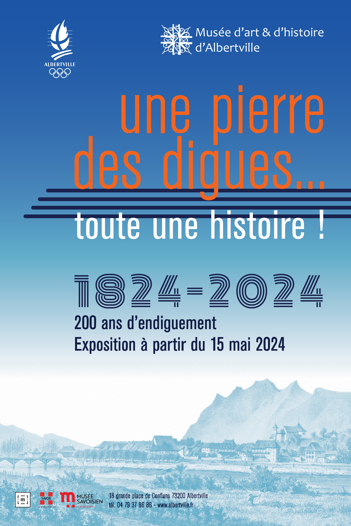 Exposition "1824-2024. Une pierre, des digues... toute une histoire... Du 21 au 22 sept 2024