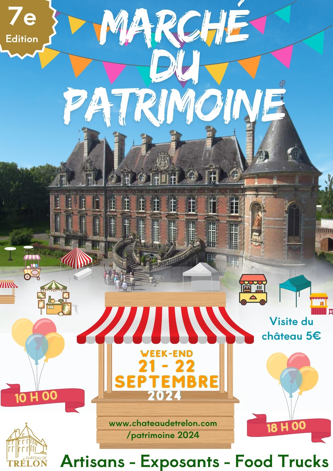 Marché Artisanal du Patrimoine Du 21 au 22 sept 2024