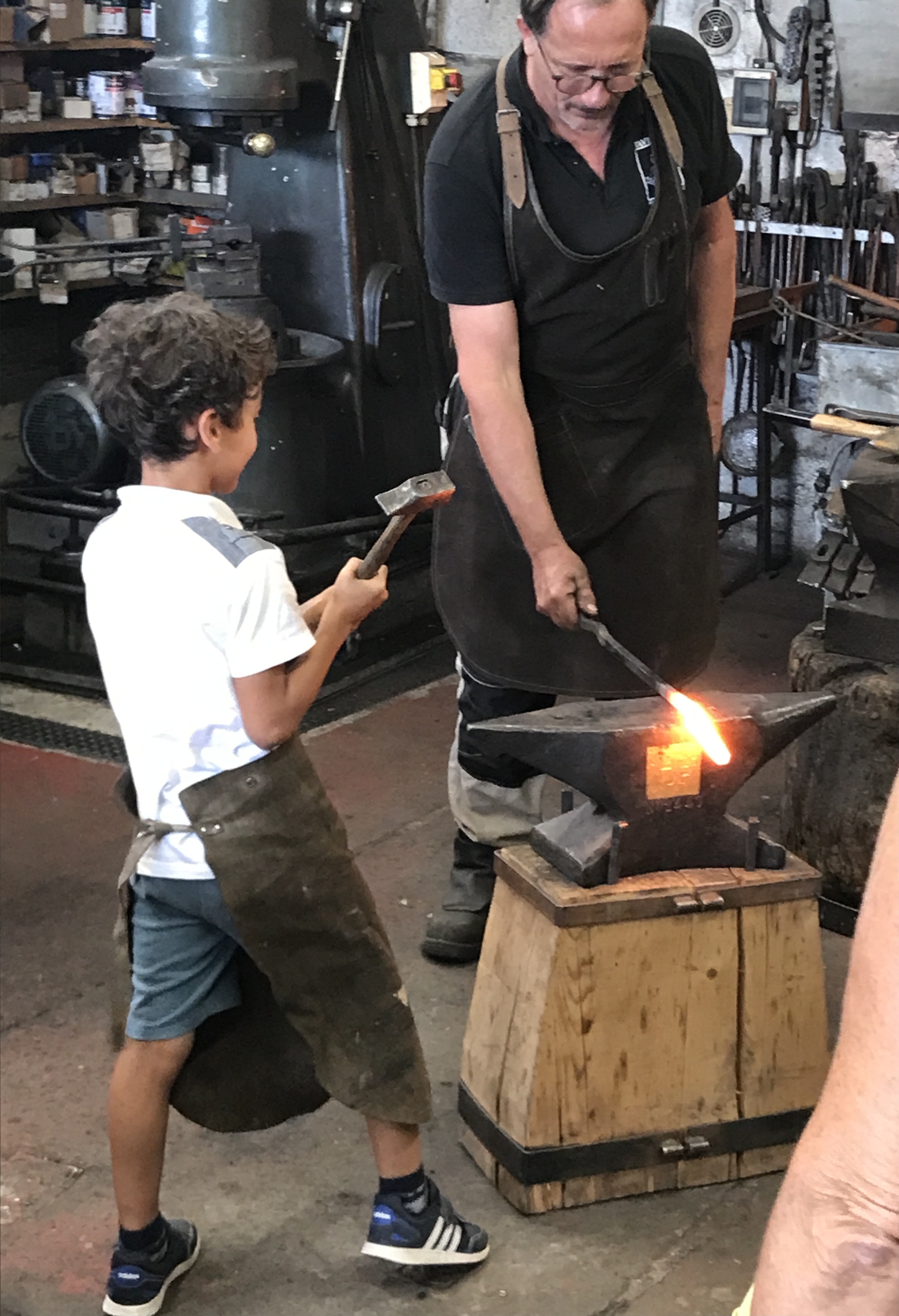 Visite et découverte de la forge dans un Atelier de Ferronnerie... Du 21 au 22 sept 2024