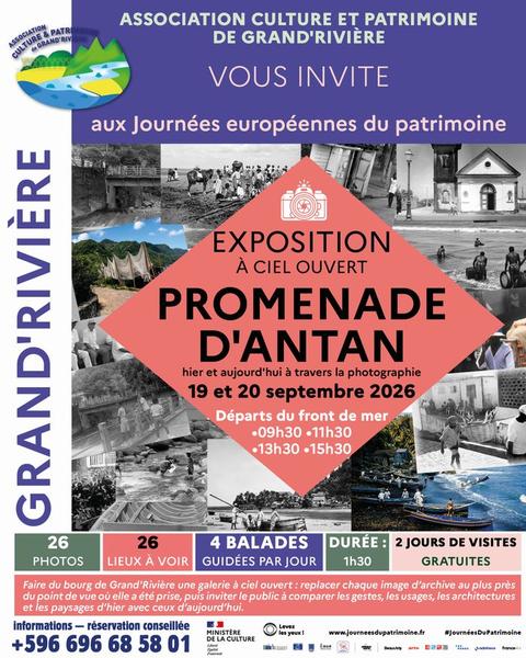 PROMENADE D'ANTAN hier et aujourd'hui à travers la photographie