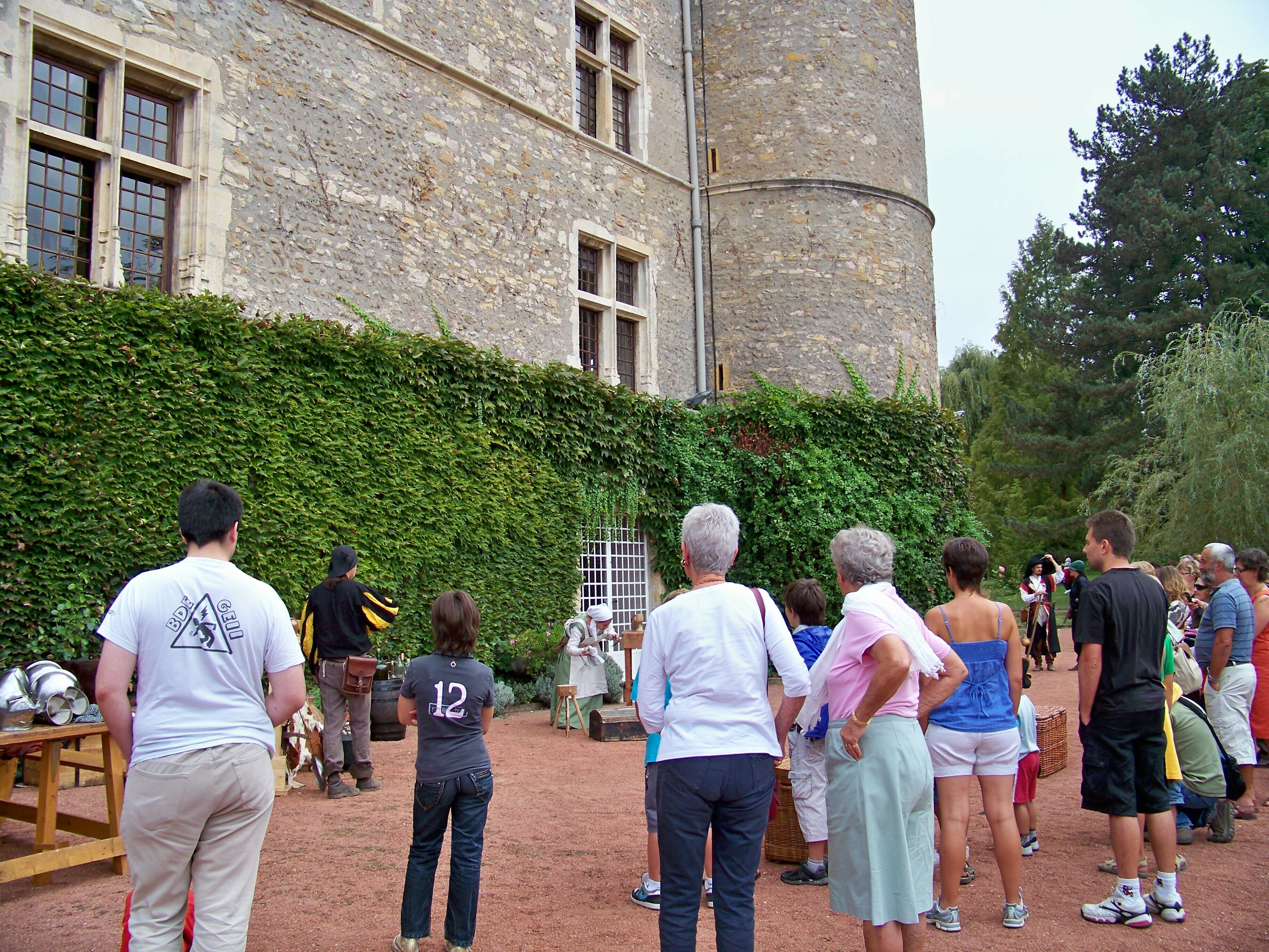 Jardins du château de Tanay