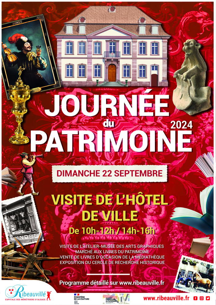 Visitez un hôtel de ville et ses vitrines dédiées... Le 22 sept 2024