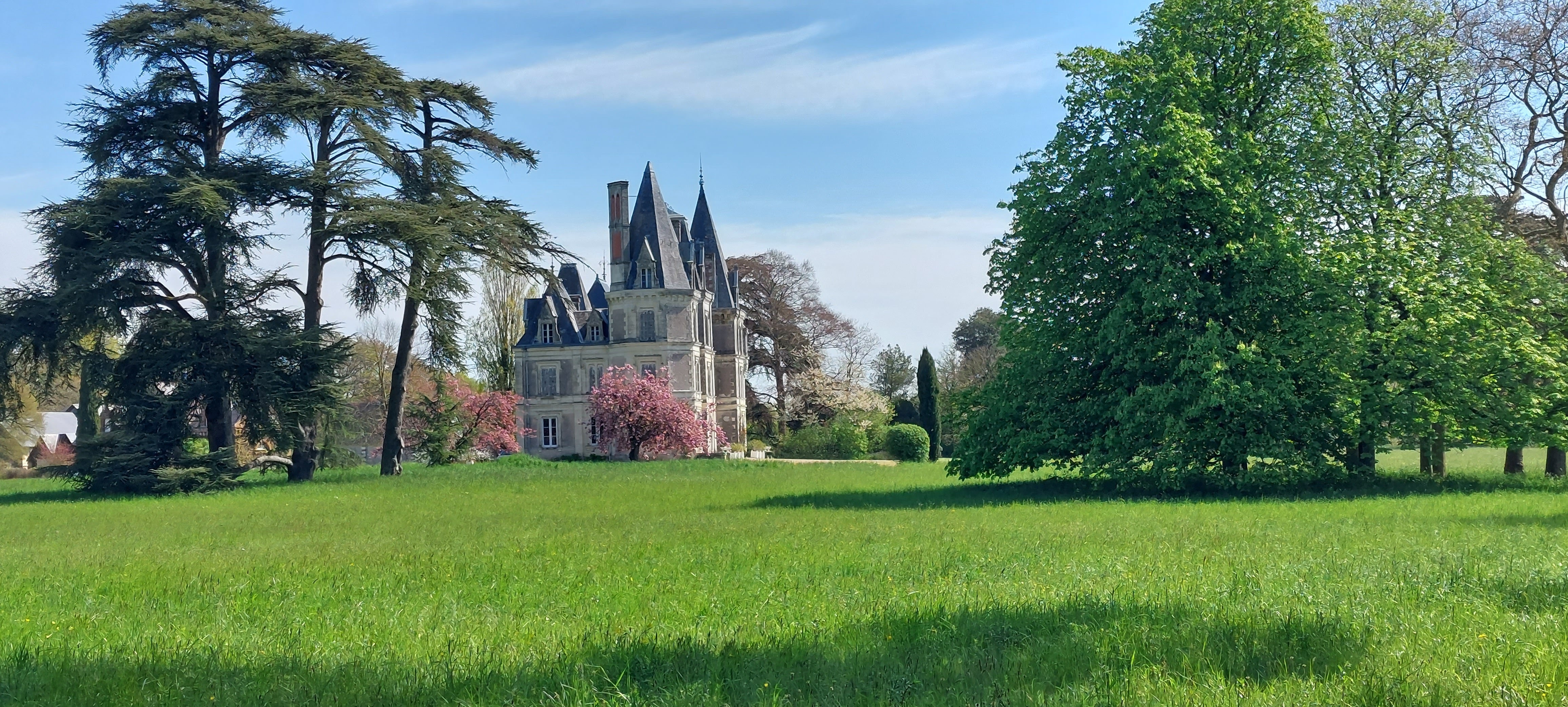 Visite du parc du château du Martreil et de sa chapelle