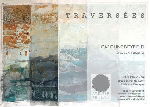 Traversées - Exposition de travaux récents de Caroline... Du 20 au 22 sept 2024