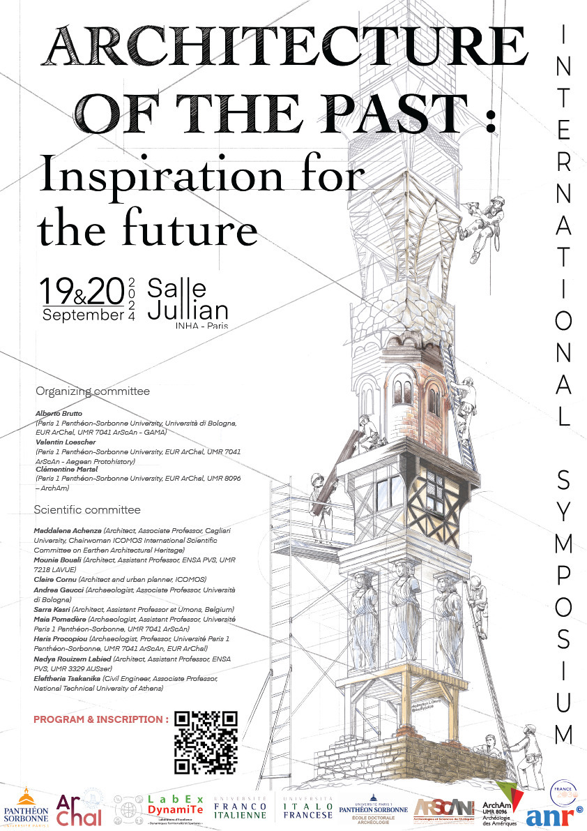 Colloque - Architecture of the Past: Inspiration for the Future Le 20 sept 2024