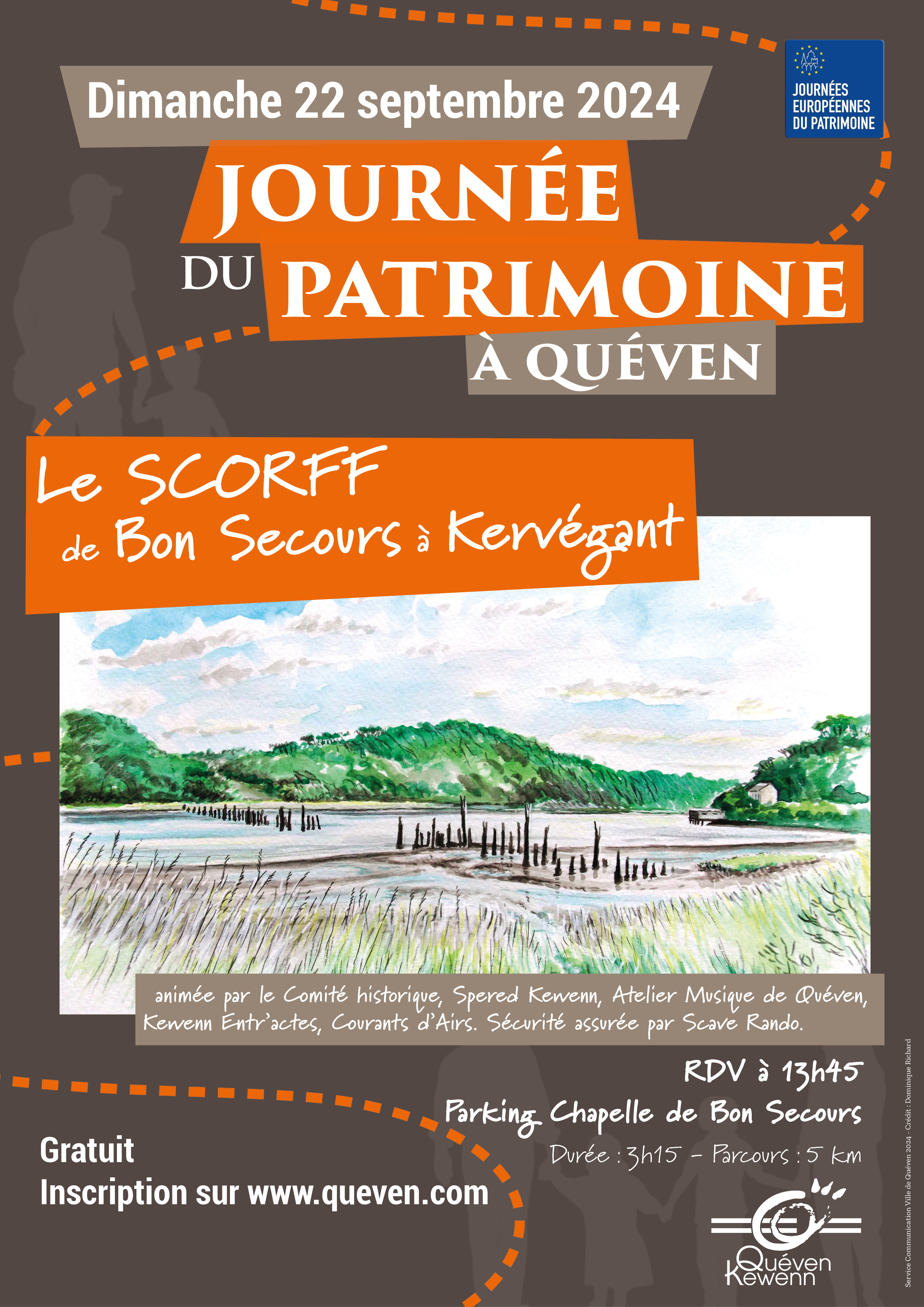 Balade contée : Le Scorff, de Bon Secours à Kervégant Le 22 sept 2024