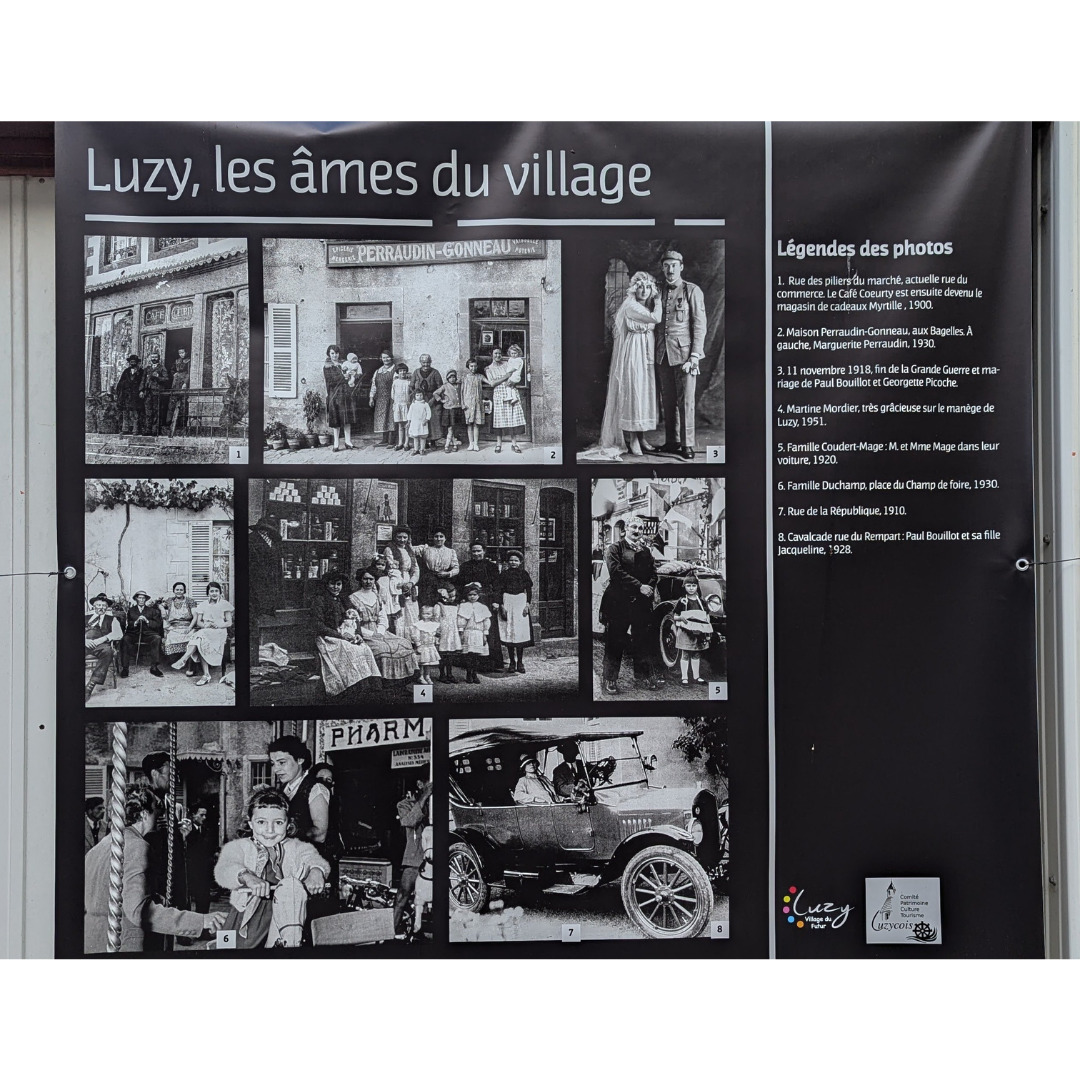 Exposition extérieure « Luzy, les âmes du... Du 20 au 22 sept 2024