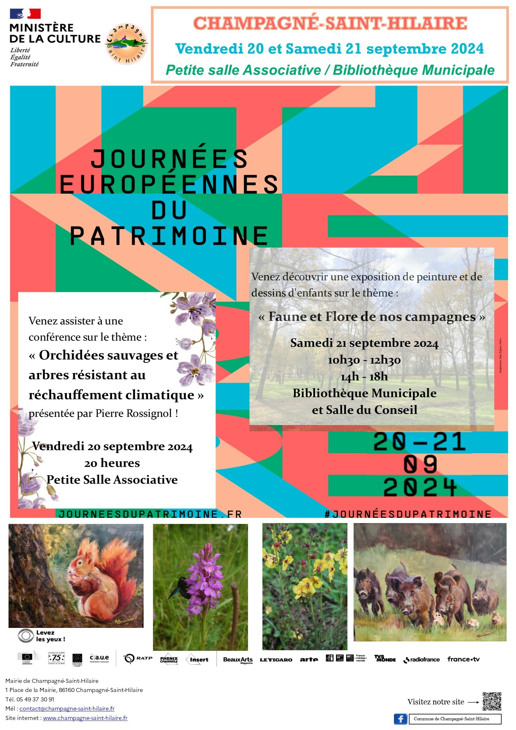 Faune et flore de nos campagnes Le 21 sept 2024