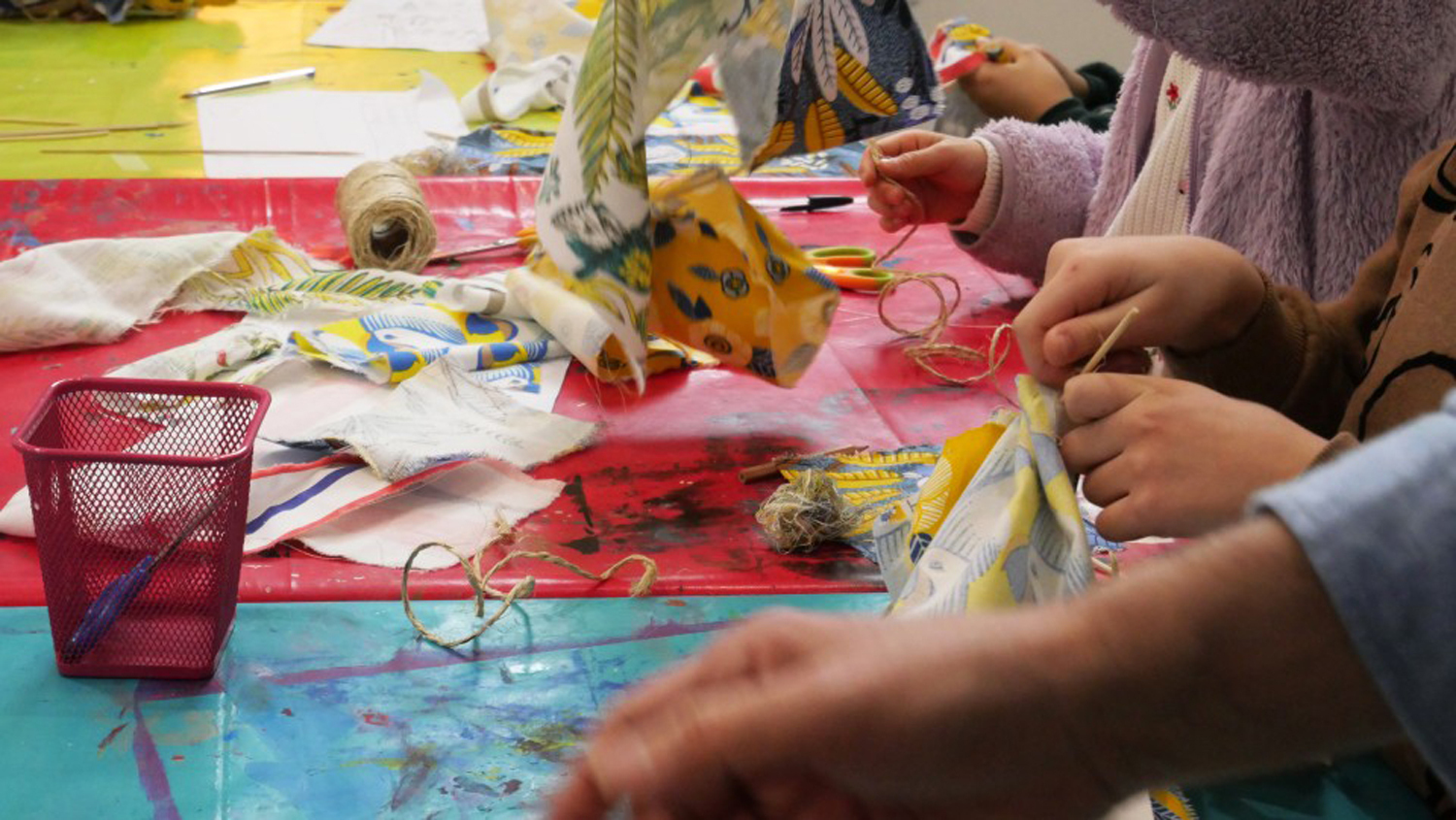 Atelier de pratique artistique en famille Le 21 sept 2024