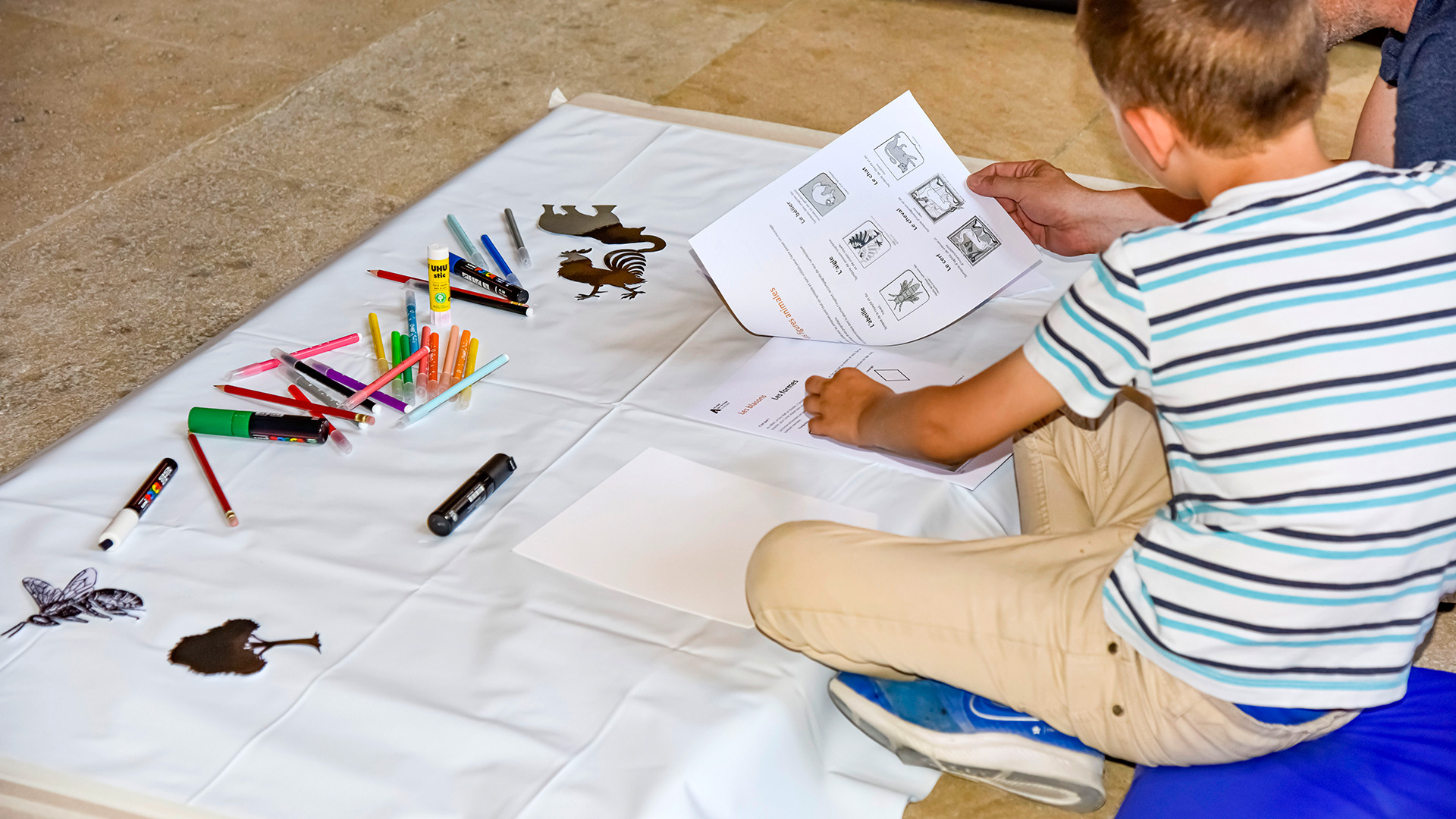 En famille - Activité créative : Pop-up des Invalides