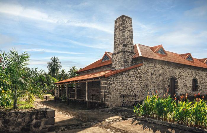 L'habitation La Salle, Sucrerie du XVIIe à Sainte Marie