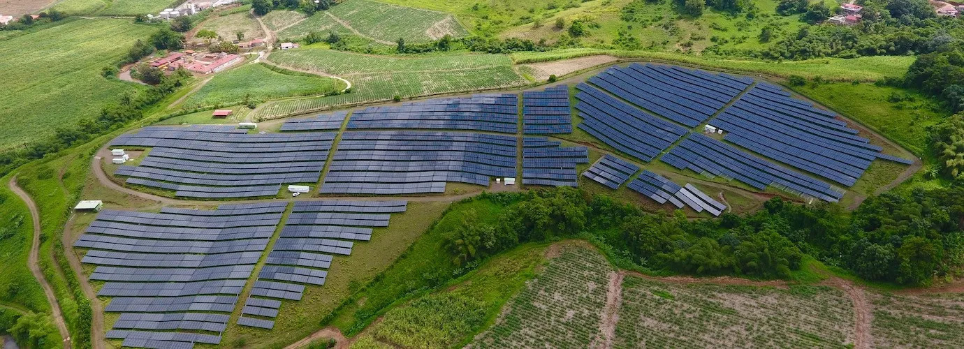 Visite de la centrale solaire Lassalle - Albioma Solaire Antilles