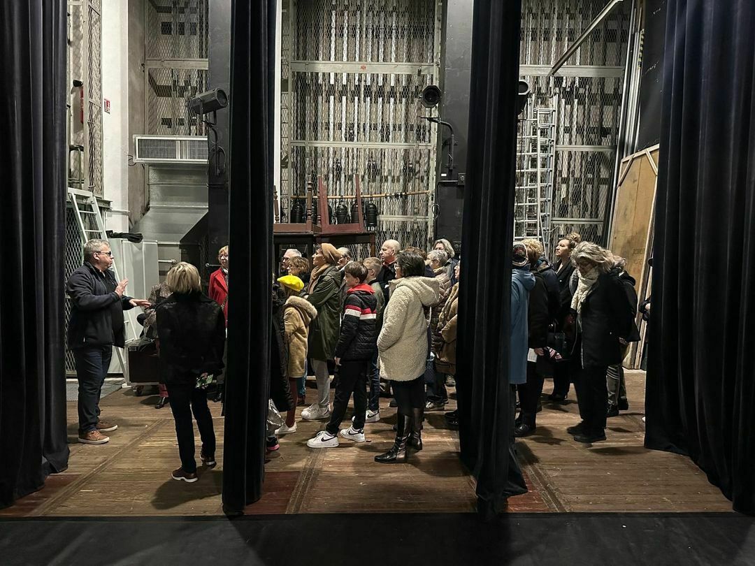 Visite "les coulisses du théâtre"