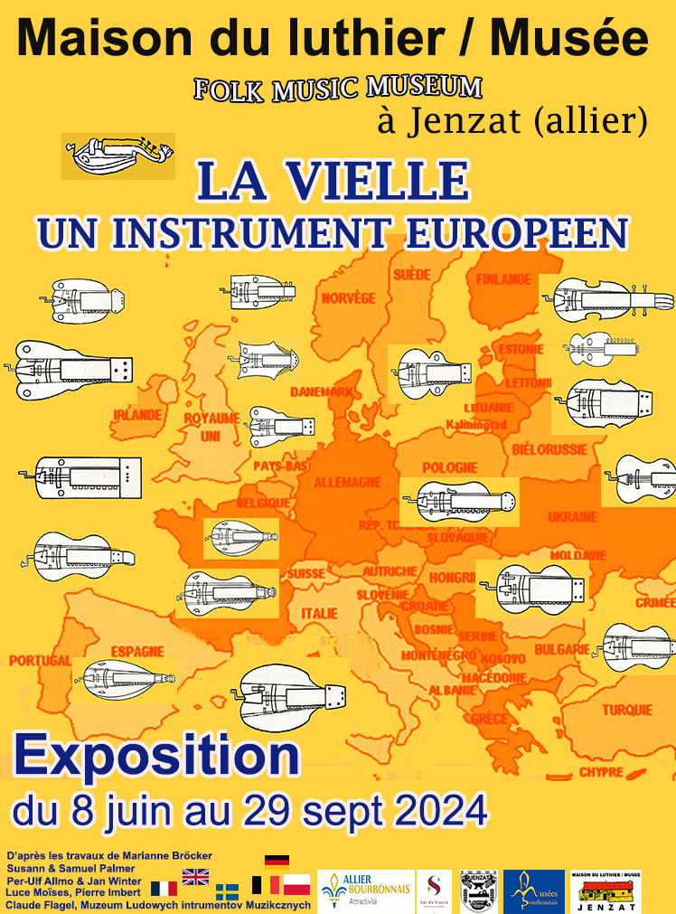 Exposition : « La Vielle : un instrument européen » du 8 juin au 29 septembre 2024