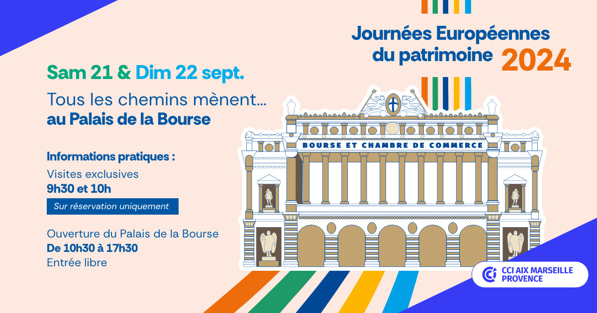 Tous les chemins mènent... au Palais de la Bourse Du 21 au 22 sept 2024