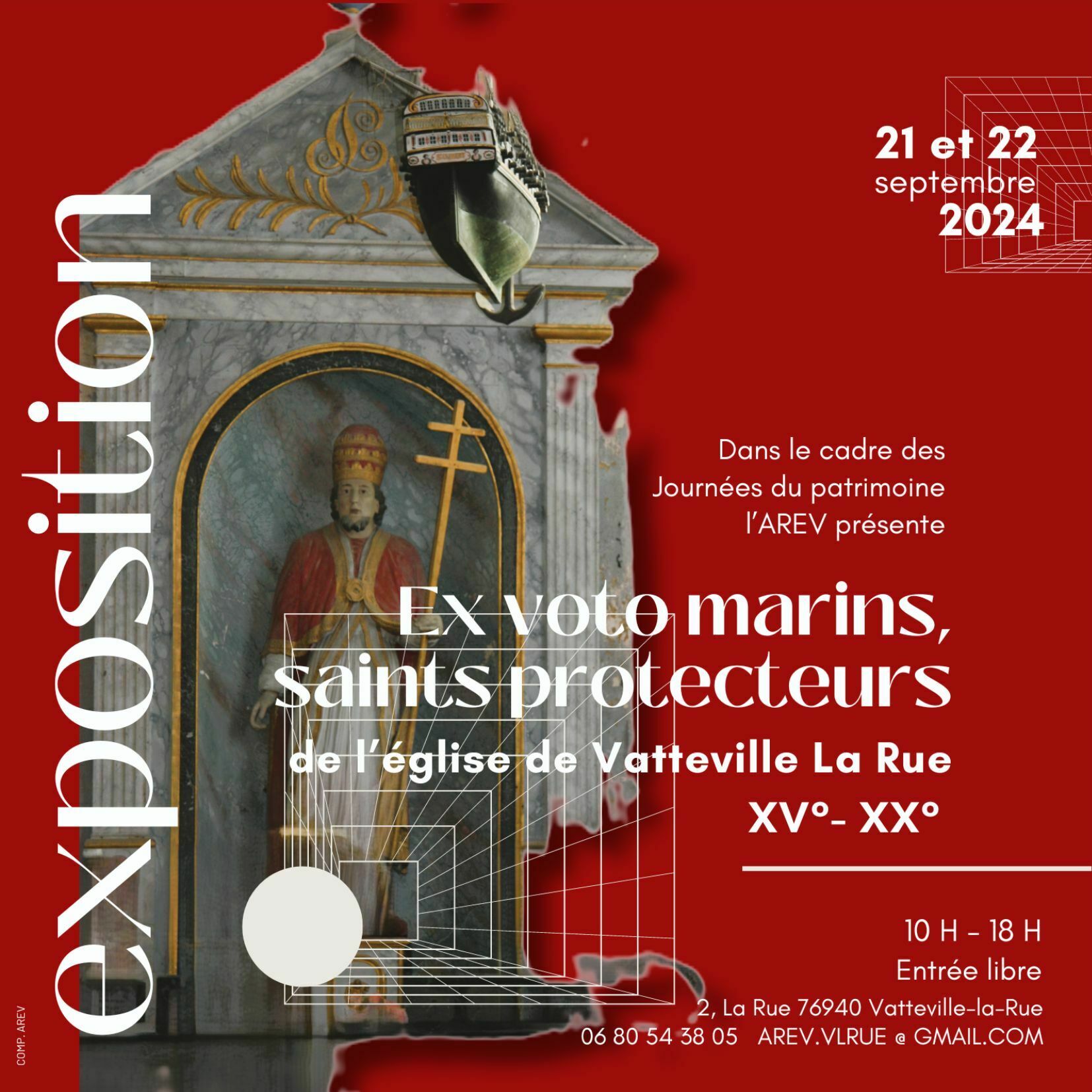 Exposition : ex-voto marins, saints protecteurs de l