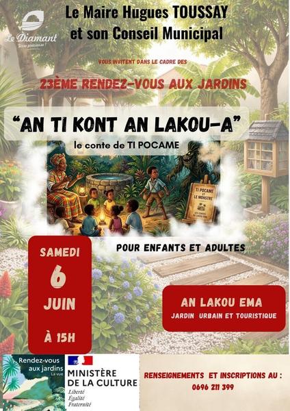 AN TI KONT AN LAKOU EMA: le conte de Ti Pocame