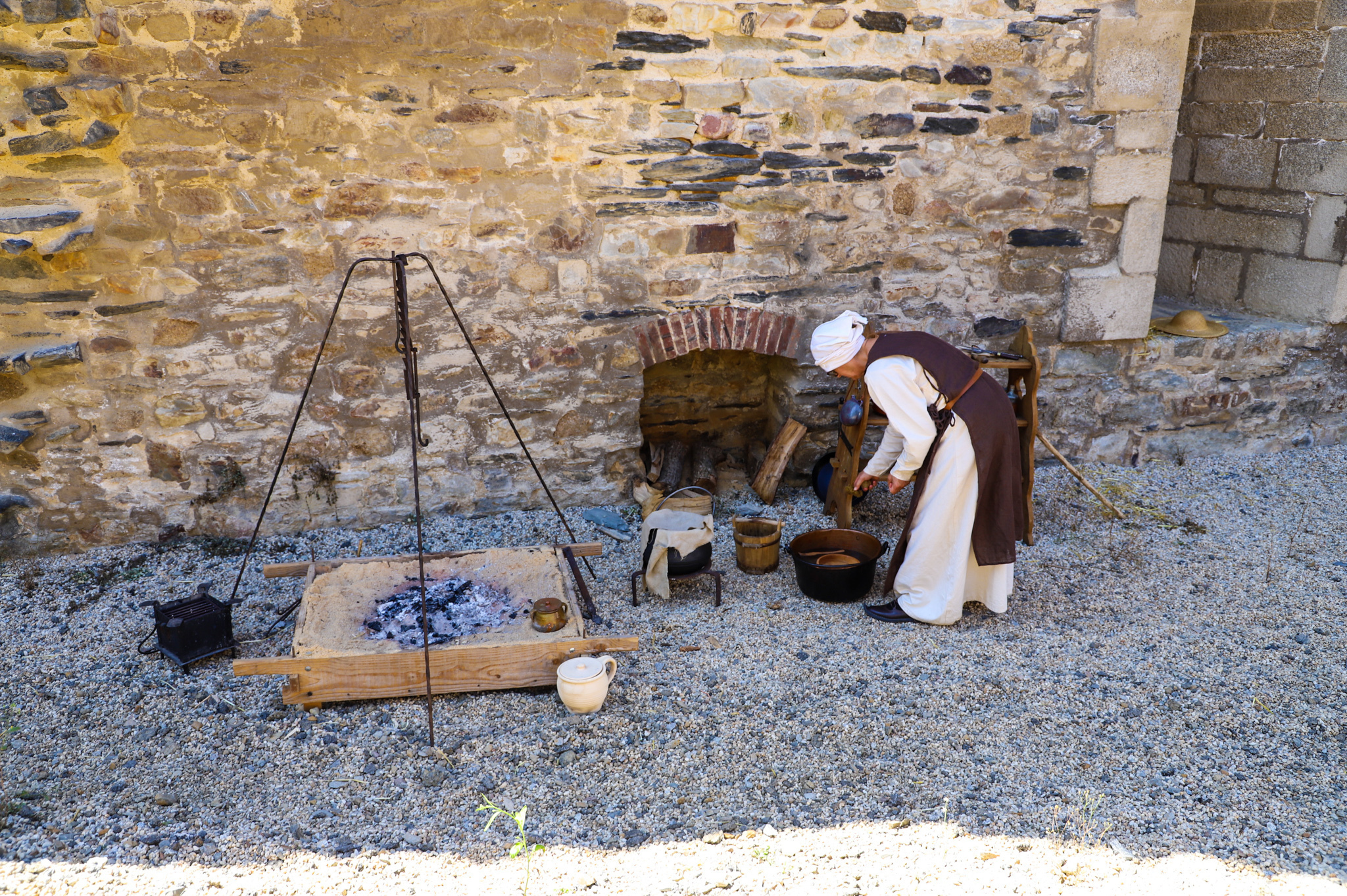 Ateliers des Compaignons de Braello au château de Vitré