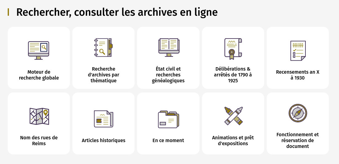 Découvrez comment utiliser les ressources et outils liés aux Archives