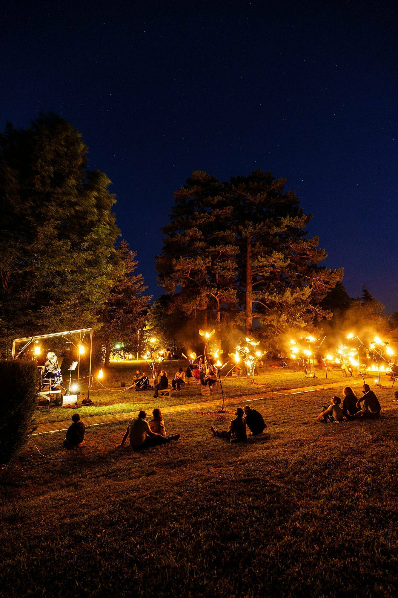 Installation spectacle Jardin de Fer, Jardin de Feu Le 21 sept 2024