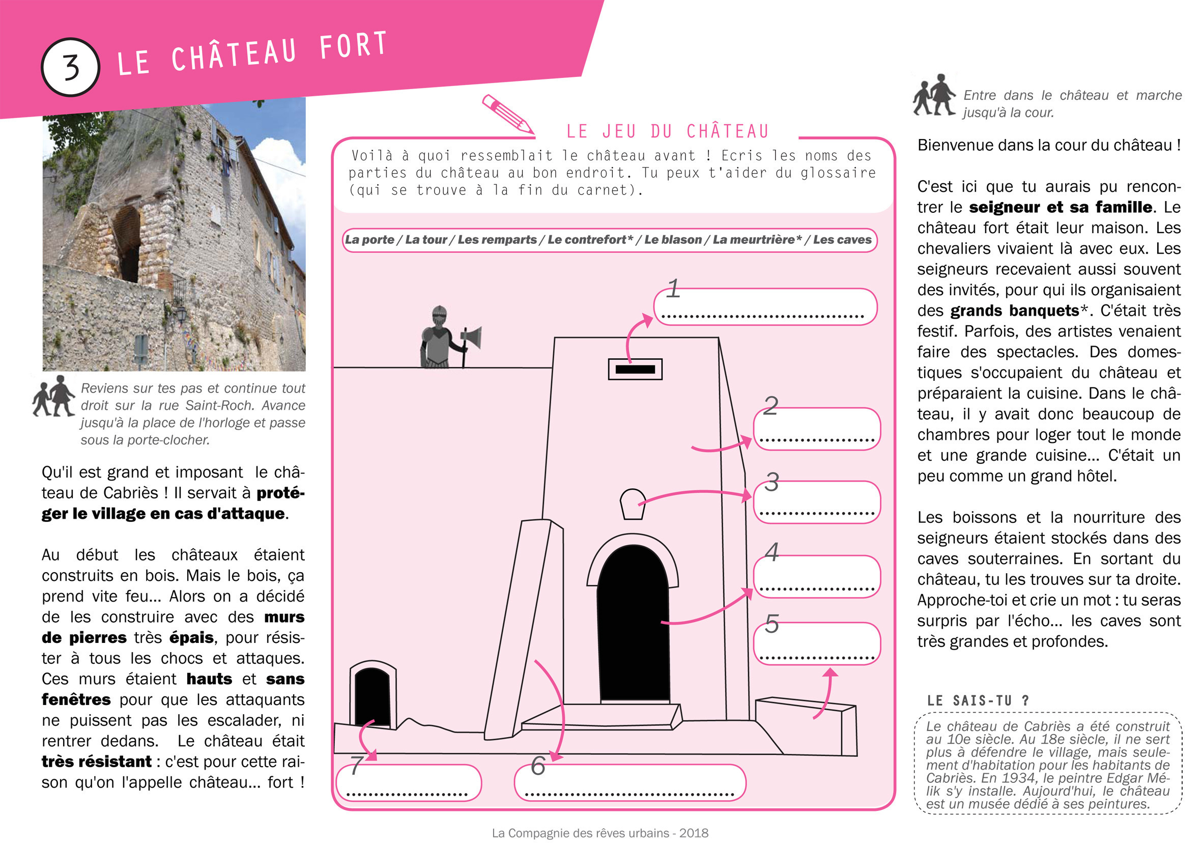 Carnet de balade urbaine "Cabriès, un village médiéval" Du 20 au 22 sept 2024