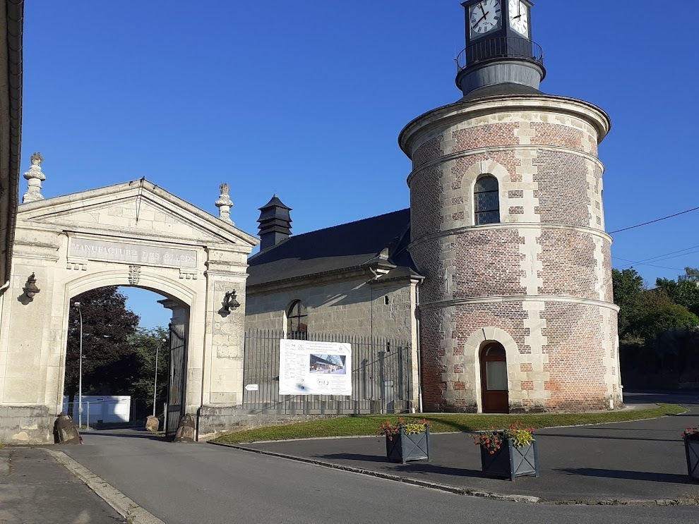 visite guidée ancien site Manufacture Royale des glaces