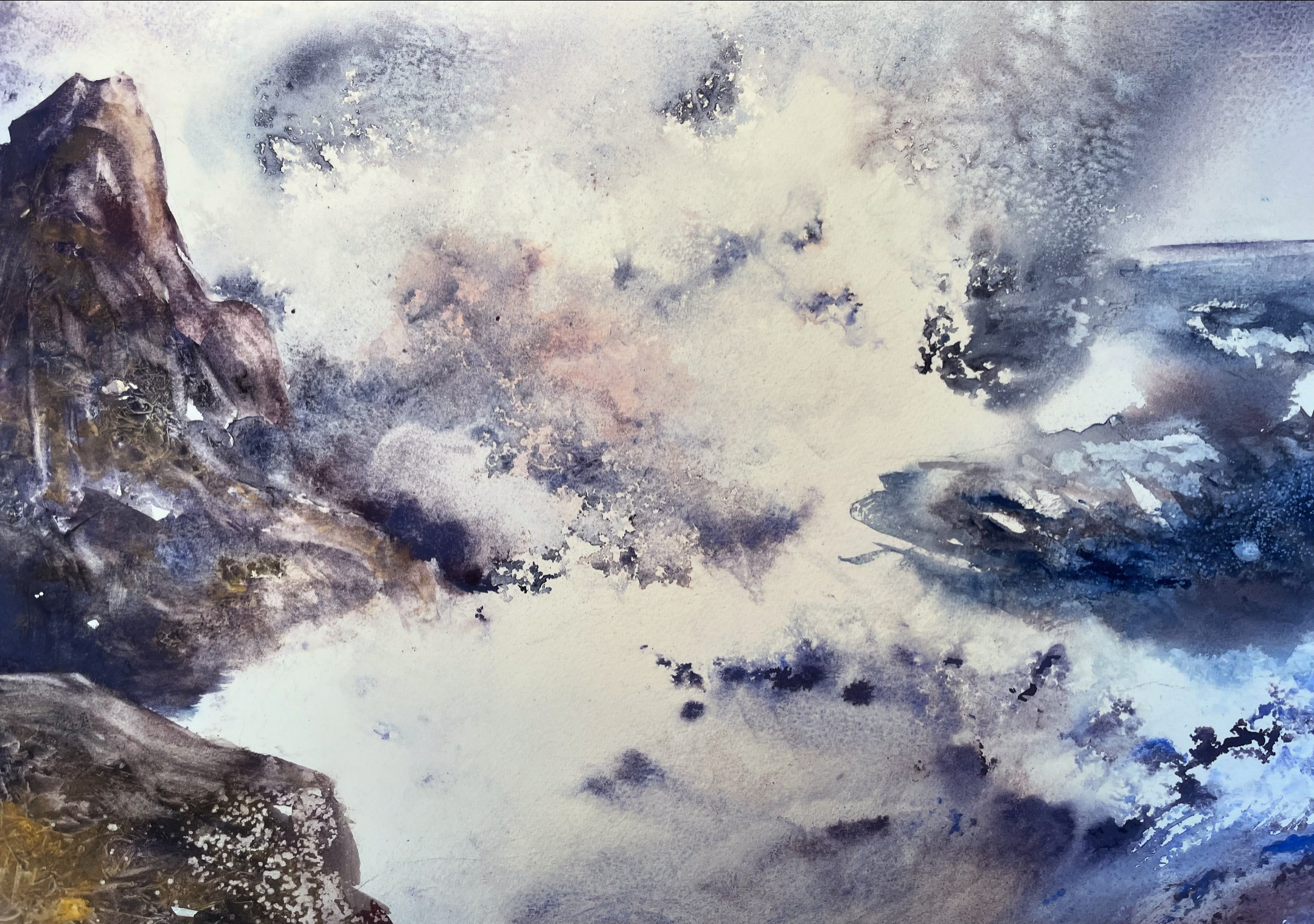 « Encre et aquarelle » : œuvres de Sylvia Boureau