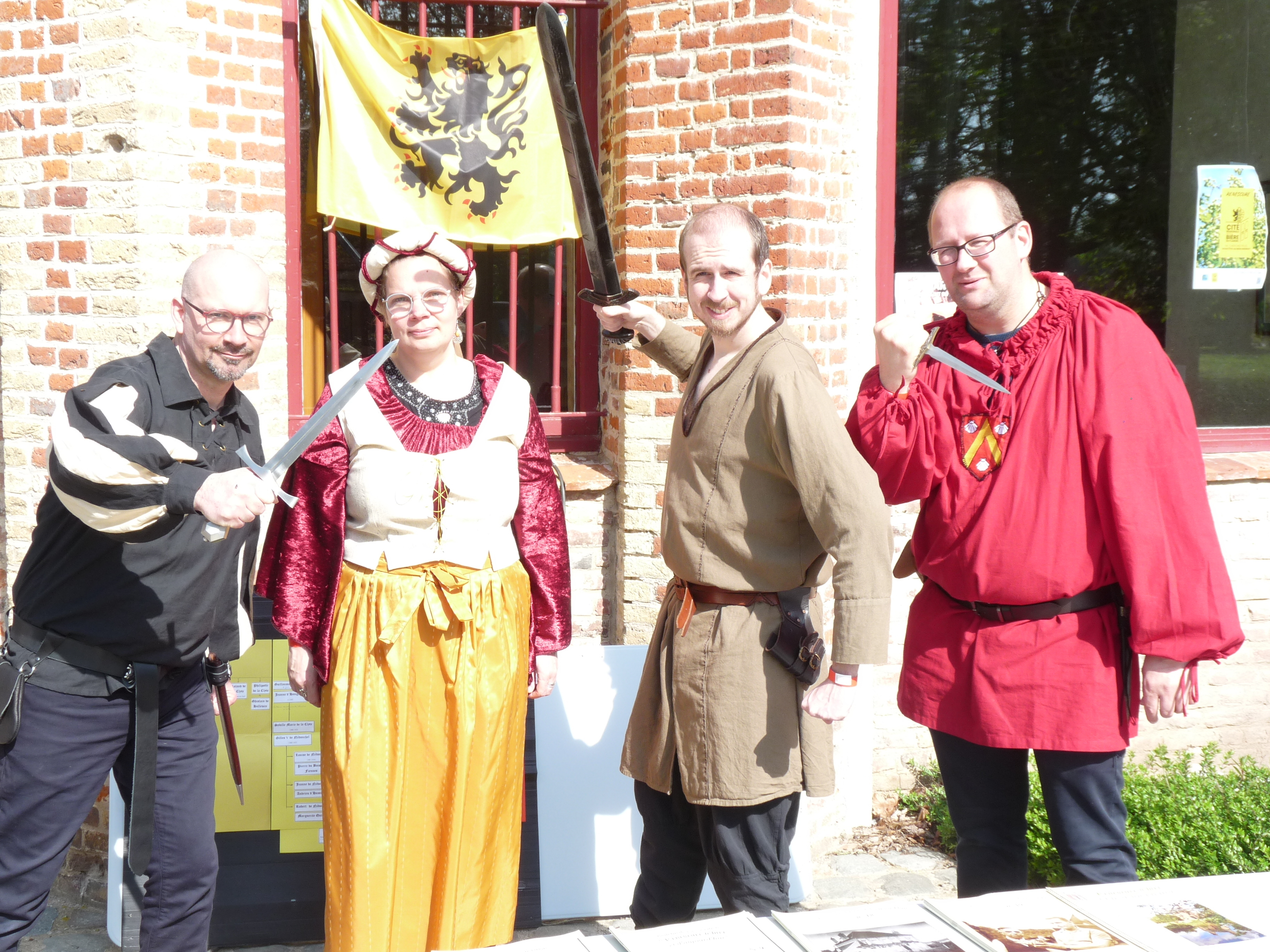 Visite du château fort de Renescure