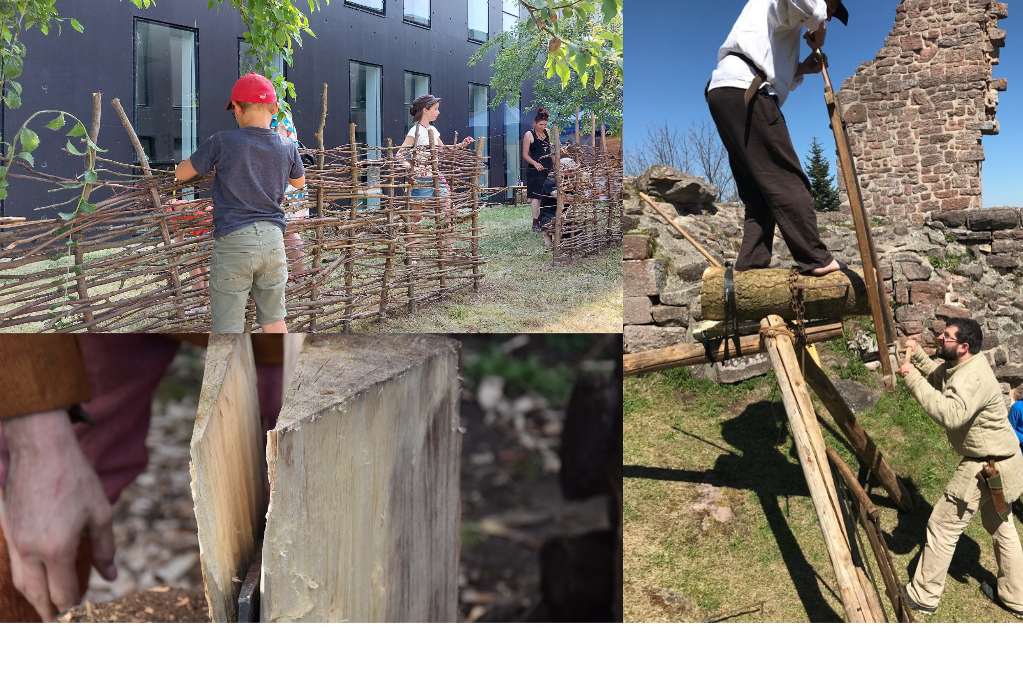 Découverte des techniques de construction anciennes de charpenterie