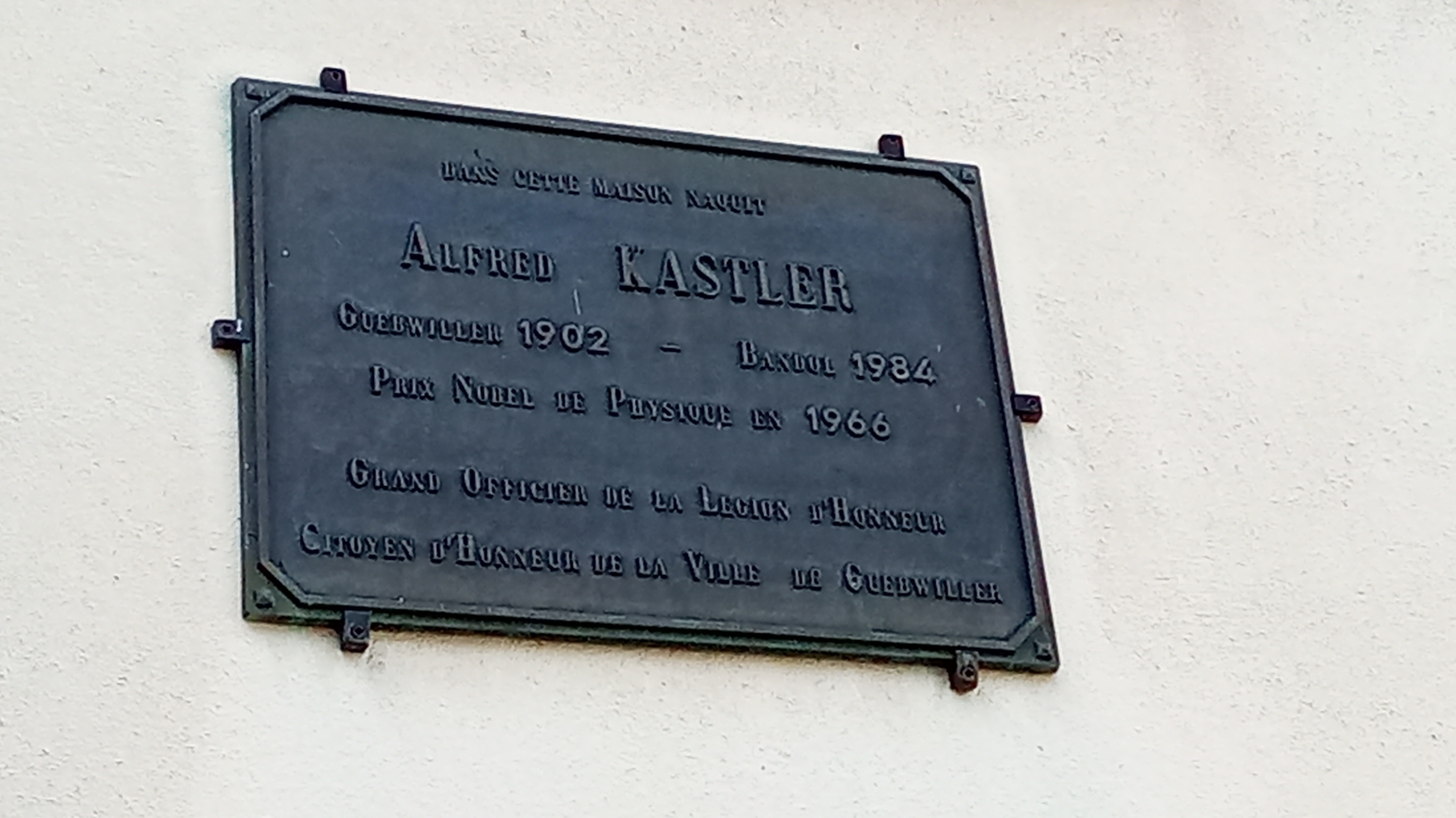 Visite commentée "Alfred Kastler, prix Nobel de physique... Le 21 sept 2024