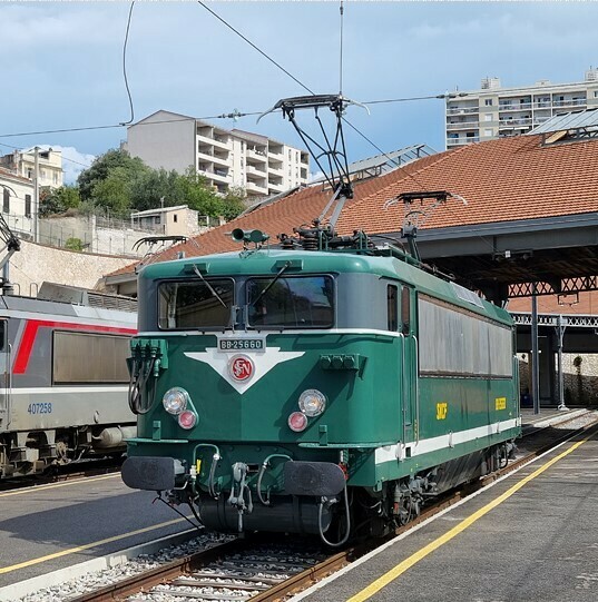 Venez découvrir les locomotives historiques de votre région en gare de Marseille-Saint-Charles