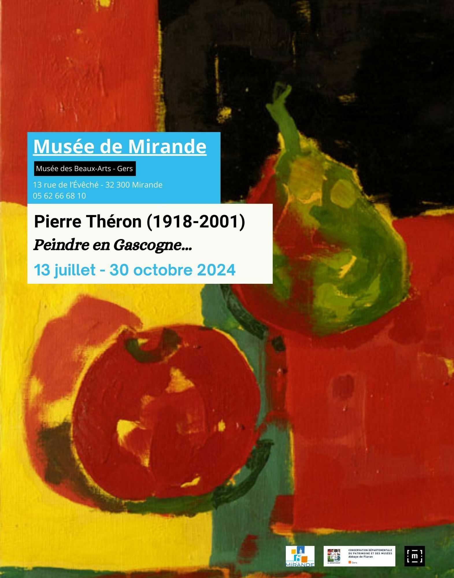 Exposition Pierre Theron Le 22 sept 2024