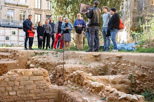 Visite guidée : les fouilles archéologiques du square Jeanne d