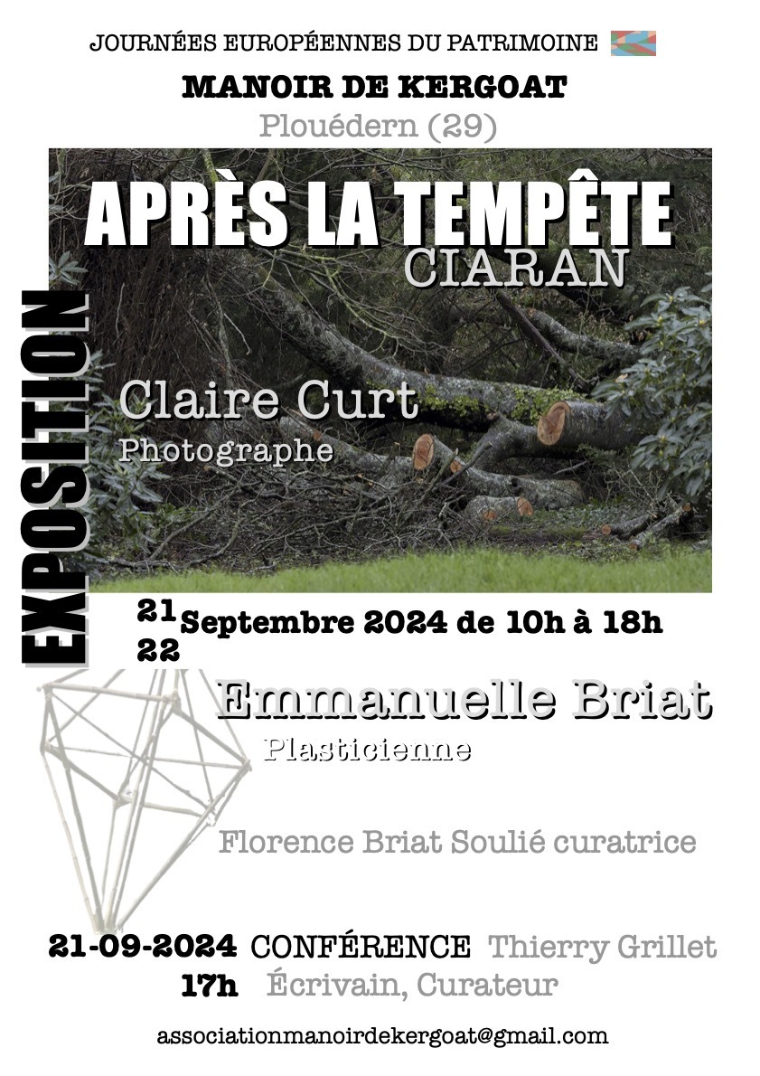 Exposition - Après la tempête Ciaran au Manoir de... Du 21 au 22 sept 2024