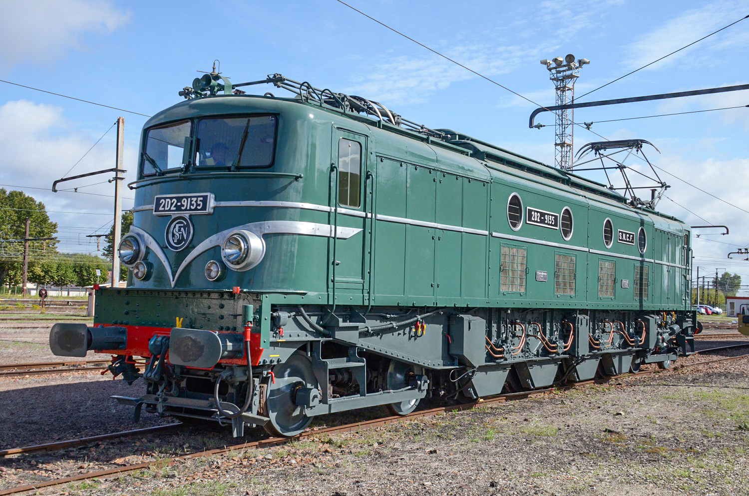 Exposition de la locomotive électrique BB-7321R sur le... Du 21 au 22 sept 2024