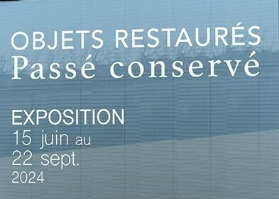 Exposition : objets restaurés, passé conservé Du 21 au 22 sept 2024