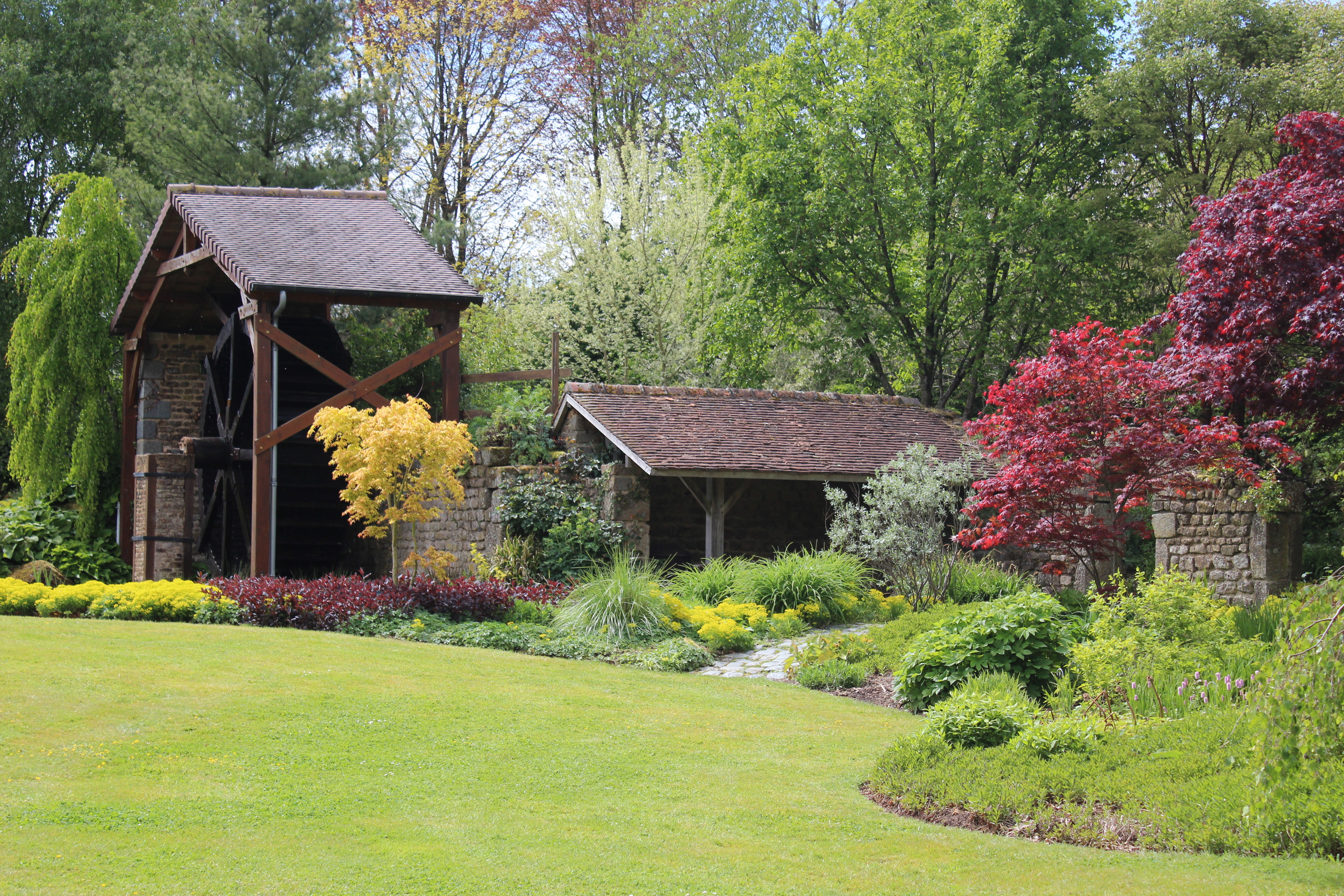 Les "jardins des Renaudies" - Visite du parc floral et de l