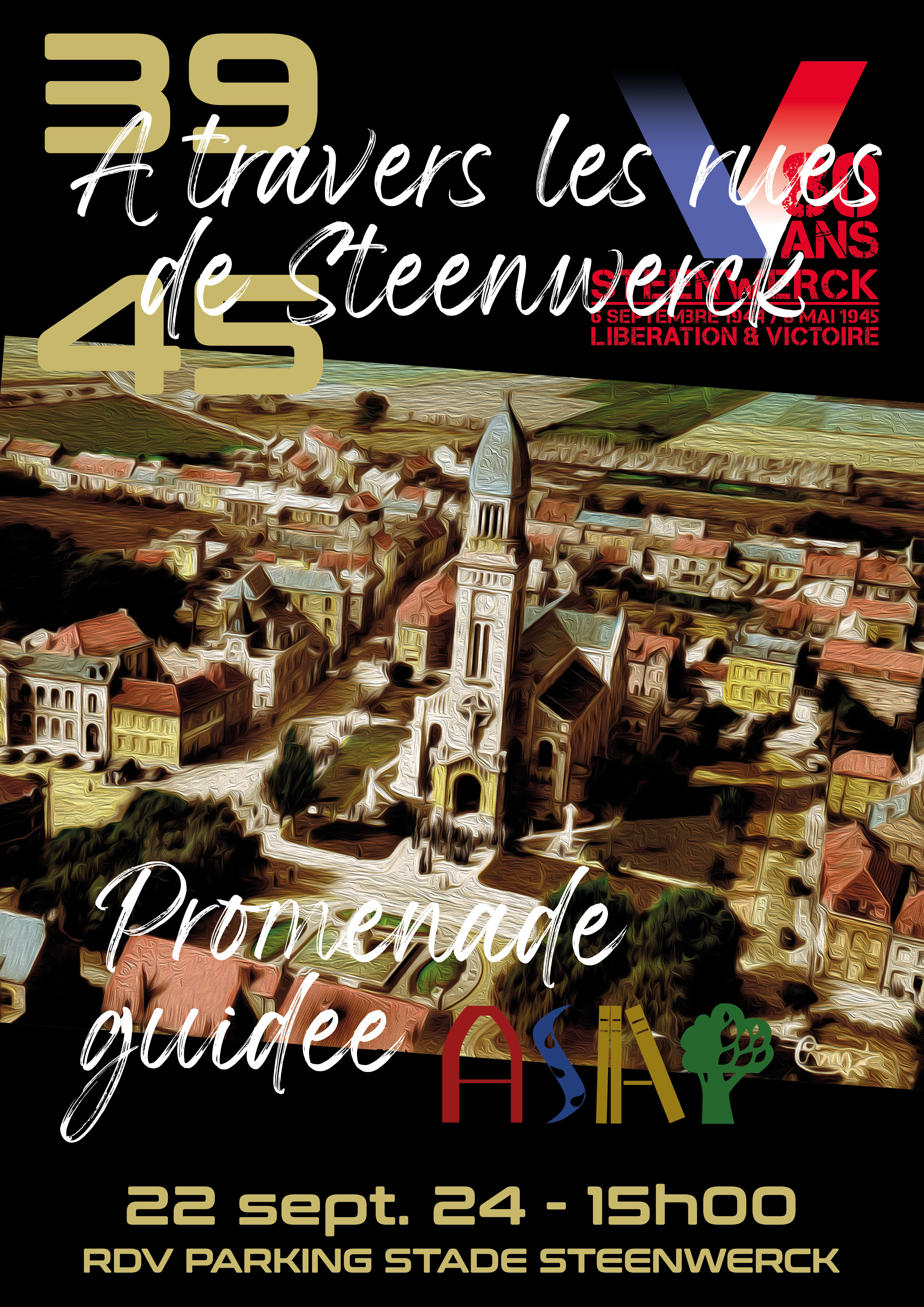 Visite guidée : 39-45 à travers les rues de Steenwerck Le 22 sept 2024