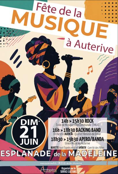 Groupe rock de l'école de musique
