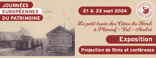 Le petit train des Côtes du Nord à Pléneuf-Val-André... Du 21 au 22 sept 2024